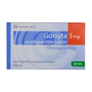 Gorsyta 5mg Krka 8 vỉ x 7 viên (Olanzapine) Gorsyta 5mg Krka 8 vỉ x 7 viên (Olanzapine)