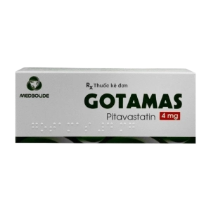 Gotamas 4mg Medbolide 3 vỉ x 10 viên (Pitavastatin calcium)