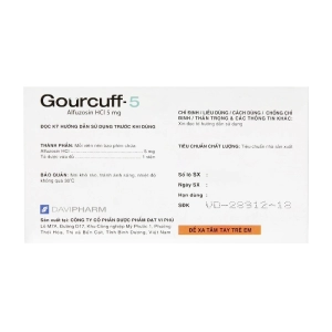 Gourcuff-5 Davipharm 10 vỉ x 10 viên