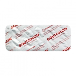 Goutcolcin 0.6mg Agimexpharm 10 vỉ x 10 viên