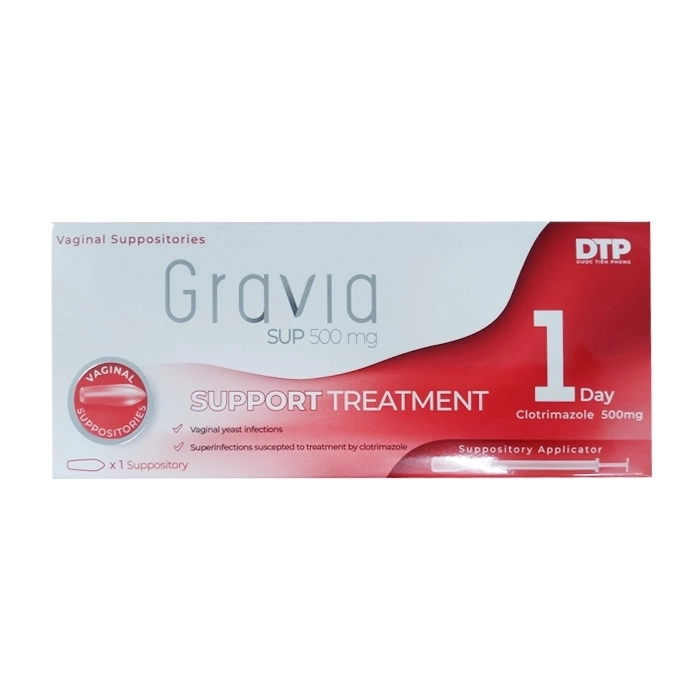 Gravia Sup 500mg CPC1 Hà Nội 1 vỉ x 1 viên