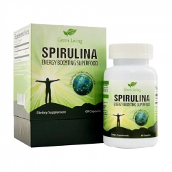Green Living Spirulina Nature Gift 60 viên - Viên uống hỗ trợ đề kháng Green Living Spirulina Nature Gift 60 viên - Viên uống hỗ trợ đề kháng