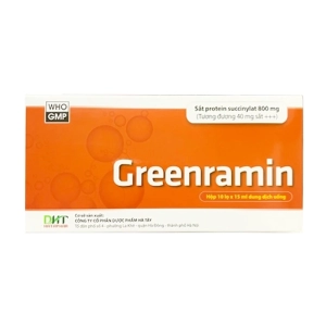 Greenramin Hataphar 10 lọ x 15ml (Sắt(II) fumarate)