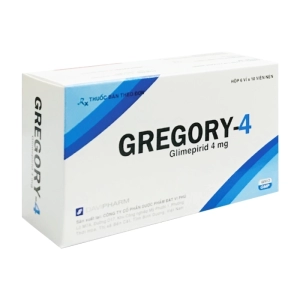 Gregory-4 Davipharm 6 vỉ x 10 viên (Glimepiride)