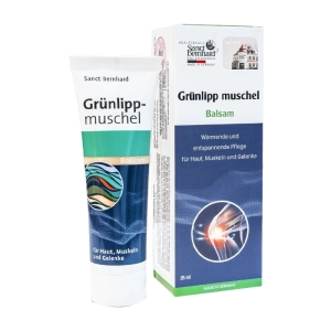 Grunlipp Muschel Balsam Sanct Bernhard tuýp 25ml - Kem bôi vẹm xanh