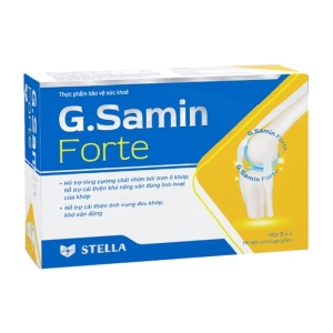 G.Samin Forte Stellapharm 3 vỉ x 10 viên - Hỗ trợ cải thiện đau khớp