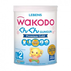 GunGun 2 Premium Gold Wakodo 830g - Tăng cường sức đề kháng GunGun 2 Premium Gold Wakodo 830g - Tăng cường sức đề kháng