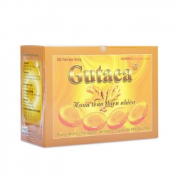 Kẹo gừng làm ấm bụng và họng Gutaca, Hộp 200 viên