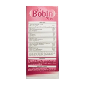 HA Bobin Plus Hoàng An 30 viên - Bổ sung DHA, EPA phụ nữ mang thai