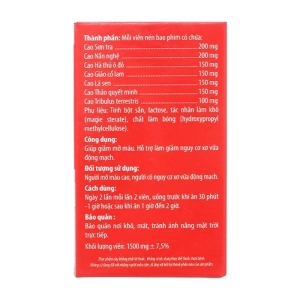 Viên Mỡ Máu Kingphar 40 viên - Giúp giảm mỡ máu