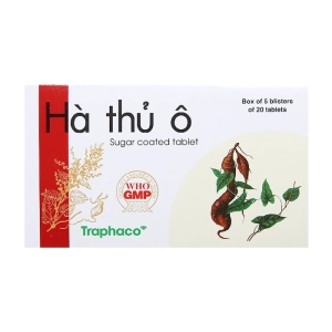 Trà hoa tan Hà Thủ Ô Traphaco Hộp10 gói x 3g Trà hoa tan Hà Thủ Ô Traphaco Hộp10 gói x 3g