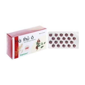 Trà hoa tan Hà Thủ Ô Traphaco Hộp10 gói x 3g Trà hoa tan Hà Thủ Ô Traphaco Hộp10 gói x 3g