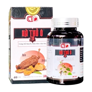Hà Thủ Ô TM Trang Minh 40 viên - Hỗ trợ bổ gan, bổ thận