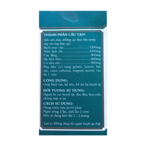 Haap TM Trang Minh 50 viên - Hỗ trợ hạ huyết áp Haap TM Trang Minh 50 viên - Hỗ trợ hạ huyết áp