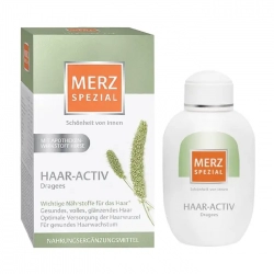 Haar Activ Dragees Merz Spezial 120 viên - Viên uống chống rụng tóc, mọc tóc Haar Activ Dragees Merz Spezial 120 viên - Viên uống chống rụng tóc, mọc tóc