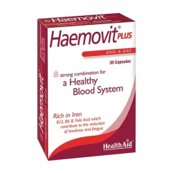 Haemovit Plus Healthaid 2 vỉ x 15 viên - Viên uống bổ máu Haemovit Plus Healthaid 2 vỉ x 15 viên - Viên uống bổ máu