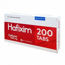 Hafixim 200 Tabs DHG 3 vỉ x 10 viên