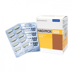 Hagimox 500mg DHG 10 vỉ x 10 viên