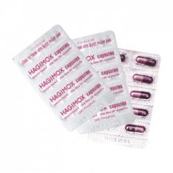 Hagimox 500mg DHG (Hồng đậm - hồng nhạt) 10 vỉ x 10 viên