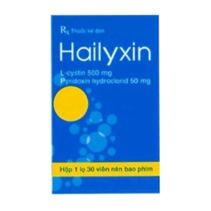 Hailyxin Trường Thọ lọ 30 viên (L-Cystine + Vitamin B6)