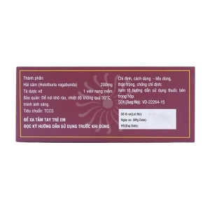 Haisamin 200mg HdPharma 6 vỉ x 5 viên Haisamin 200mg HdPharma 6 vỉ x 5 viên