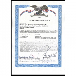 Tpbvsk giảm cân Halachi, Hộp 10 gói x 4 viên