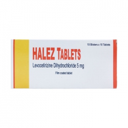 Halez Tablets 5mg Akums 10 vỉ x 10 viên