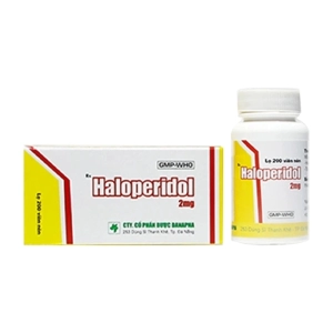 Haloperidol 2mg Danapha 200 viên (Haloperidol)