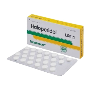 Haloperidol 1.5mg Traphaco 2 vỉ x 25 viên