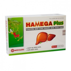 Hamega Plus Nam Dược 4 vỉ x 10 viên - Viên uống hỗ trợ hạ men gan