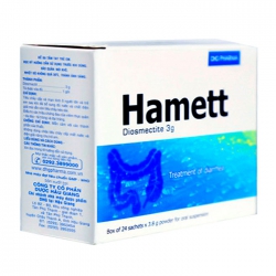 Hamett 3g DHG 24 gói x 3.8g Hamett 3g DHG 24 gói x 3.8g