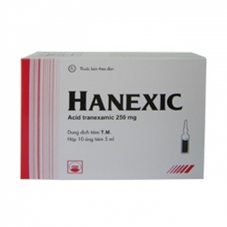 Hanexic 250mg Pymepharco 10 ống x 5ml Hanexic 250mg Pymepharco 10 ống x 5ml