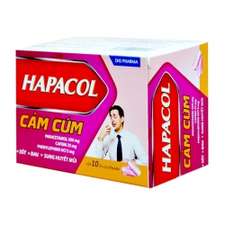 Hapacol DHG 10 vỉ x 10 viên