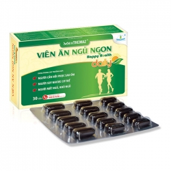 Viên ăn ngủ ngon Happy Health Daily, Hộp 30 viên