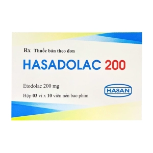 Hasadolac 200 Hasan 3 vỉ x 10 viên
