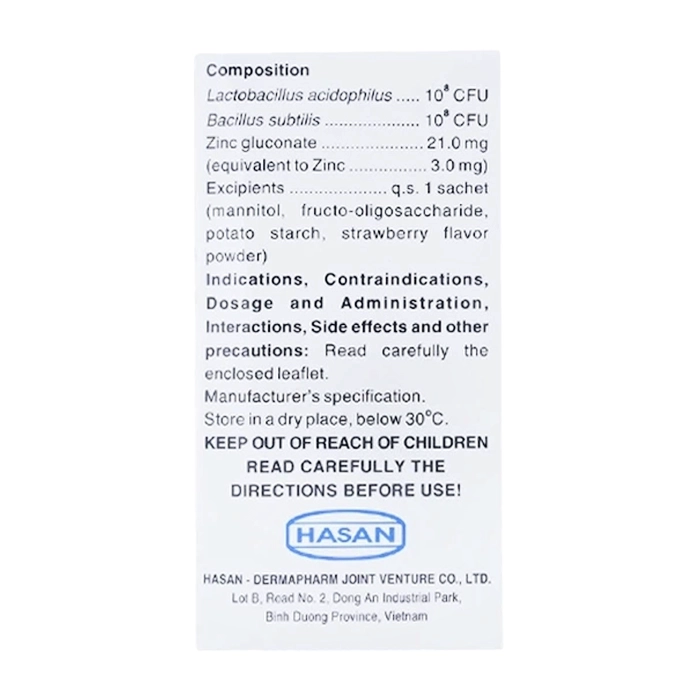 Aibezym Hasan 30 gói x 2g