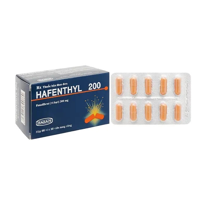 Hafenthyl 200 Hasan 5 vỉ x 10 viên