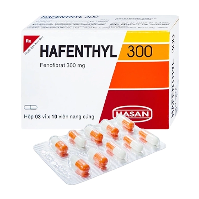 Hafenthyl 300 Hasan 3 vỉ x 10 viên