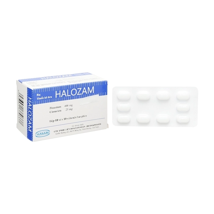 Halozam Hasan 10 vỉ x 10 viên Halozam Hasan 10 vỉ x 10 viên