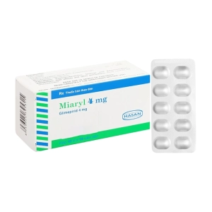 Miaryl 4mg Hasan 10 vỉ x 10 viên Miaryl 4mg Hasan 10 vỉ x 10 viên