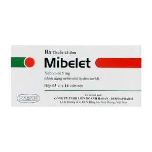 Mibelet 5mg Hasan 3 vỉ x 14 viên Mibelet 5mg Hasan 3 vỉ x 14 viên