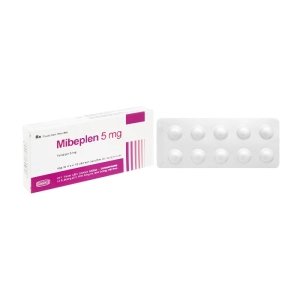 Mibeplen 5mg Hasan 3 vỉ x 10 viên Mibeplen 5mg Hasan 3 vỉ x 10 viên