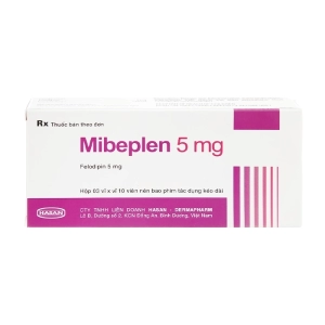 Mibeplen 5mg Hasan 3 vỉ x 10 viên