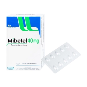 Mibetel 40mg Hasan 3 vỉ x 10 viên Mibetel 40mg Hasan 3 vỉ x 10 viên