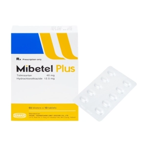 Mibetel Plus Hasan 3 vỉ x 10 viên Mibetel Plus Hasan 3 vỉ x 10 viên
