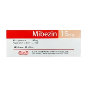 Mibezin 15 Hasan 3 vỉ x 10 viên