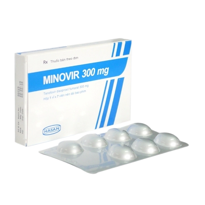 Minovir 300mg Hasan 1 vỉ x 7 viên