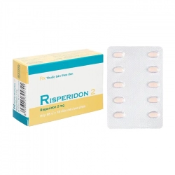 Risperidon 2 Hasan 5 vỉ x 10 viên Risperidon 2 Hasan 5 vỉ x 10 viên