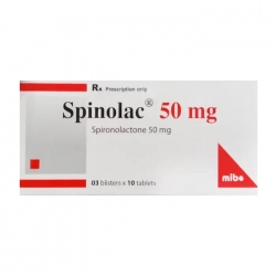 Spinolac 50mg Hasan 3 vỉ x 10 viên - Điều trị tăng huyết áp Spinolac 50mg Hasan 3 vỉ x 10 viên - Điều trị tăng huyết áp