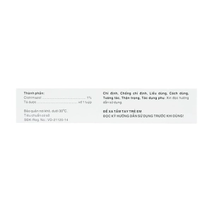Trizomibe Cream Hasan 1 tuýp x 15g Trizomibe Cream Hasan 1 tuýp x 15g